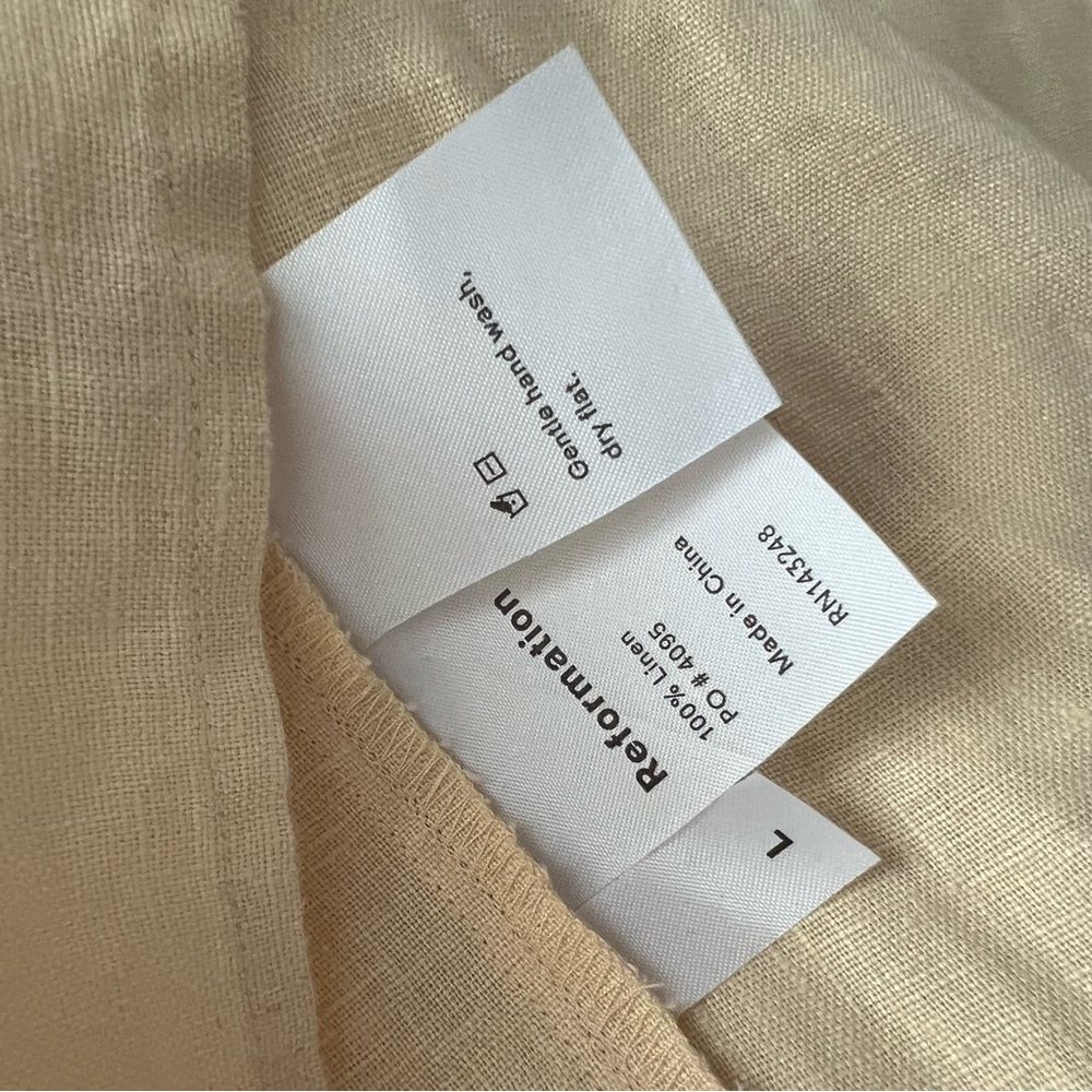 Reformation Ida Linen Dress - Picture 9 of 9